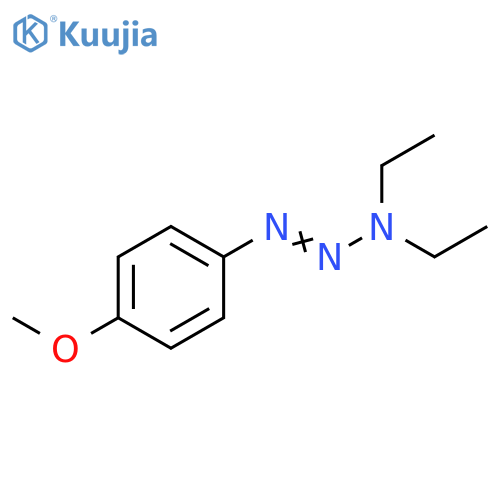 1-Triazene, 3,3-diethyl-1-(4-methoxyphenyl)- structure