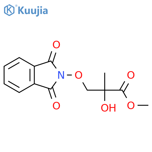 Methyl 3-((1,3-Dioxoisoindolin-2-Yl)Oxy)-2-Hydroxy-2-Methylpropanoate structure