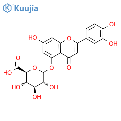 Quercetin 5-glucuronide structure