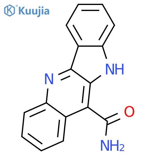 10H-Indolo[3,2-b]quinoline-11-carboxylic acid; Amide structure