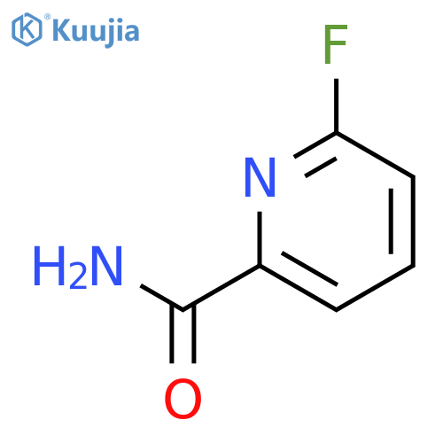 6-Fluoropyridine-2-carboxamide structure