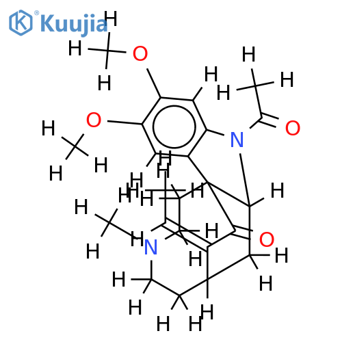 1-acetyl-10,11-dimethoxy-4-methyl-3,4-seco-condyfol-14(19)en-3-one structure