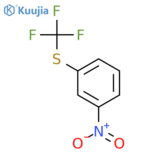 Benzene,1-nitro-3-[(trifluoromethyl)thio]- structure