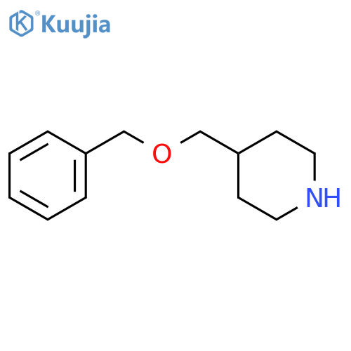 (benzyloxymethyl)piperidine structure