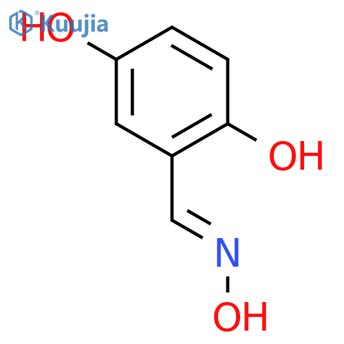 Benzaldehyde, 2,5-dihydroxy-, oxime structure