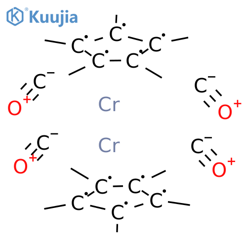 Chromium,tetracarbonylbis[(1,2,3,4,5-h)-1,2,3,4,5-pentamethyl-2,4-cyclopentadien-1-yl]di-, (Cr-Cr) structure