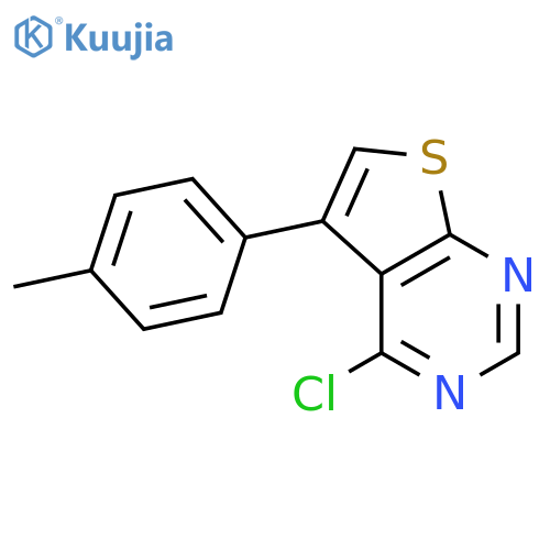 4-chloro-5-(4-methylphenyl)thieno[2,3-d]pyrimidine structure
