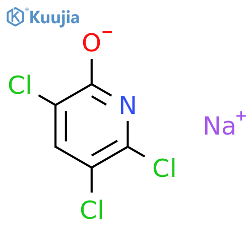 Sodium 3,5,6-trichloro-2-pyridinol structure