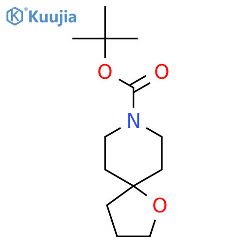 tert-Butyl 1-oxa-8-azaspiro[4.5]decane-8-carboxylate structure