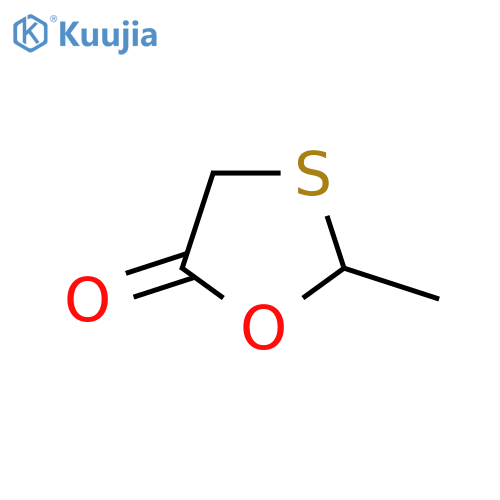 2-Methyl-1,3-oxathiolan-5-one structure