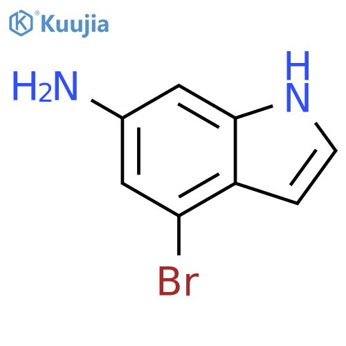 4-Bromo-1H-indol-6-amine structure