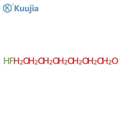 Hydrofluoric acid, heptahydrate structure