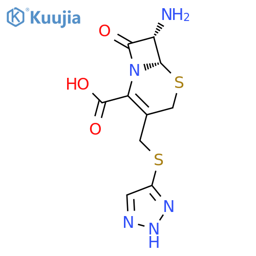 7-Amino-3-(1,2,3-triazol-5-ylthiomethyl)-3-cephem-4-carboxylic Acid structure