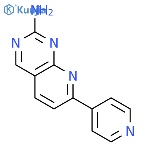 7-(4-pyridyl)pyrido[2,3-d]pyrimidin-2-amine structure