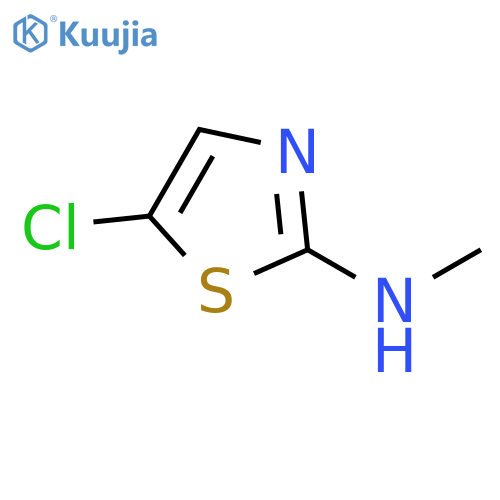5-chloro-N-methyl-1,3-thiazol-2-amine structure