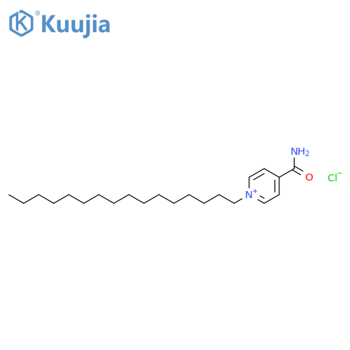 4-Carbamoyl-1-hexadecylpyridinium Chloride structure