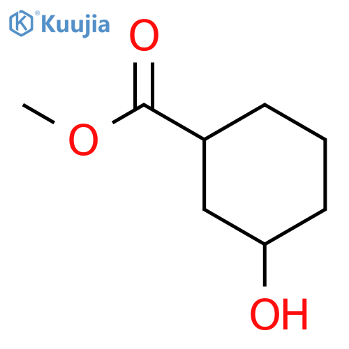 Methyl 3-hydroxycyclohexanecarboxylate structure
