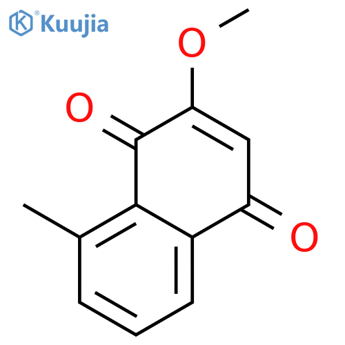 1,4-Naphthalenedione, 2-methoxy-8-methyl- structure