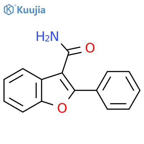 2-Phenylbenzofuran-3-carboxamide structure