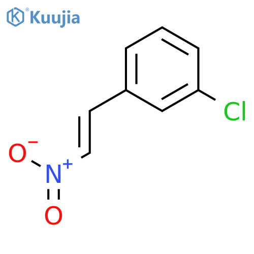 trans-m-Chloro-β-nitrostyrene structure
