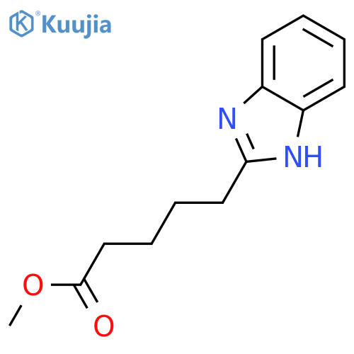 Methyl 5-(1H-benzimidazol-2-yl)pentanoate structure