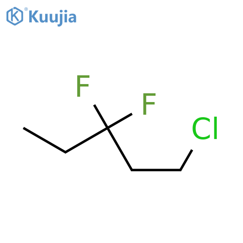 1-chloro-3,3-difluoropentane structure
