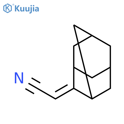 Tricyclo3.3.1.1~3,7~dec-2-ylideneacetonitrile structure