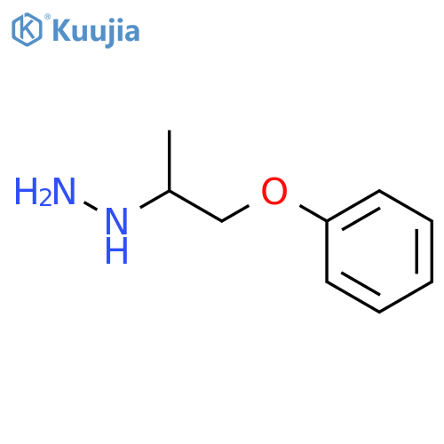 Hydrazine,(1-methyl-2-phenoxyethyl)- structure