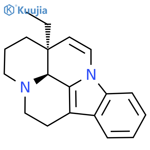 Eburnamenine, (3α,16α)- structure