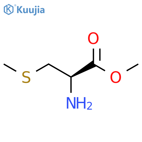 methyl (R)-2-amino-3-methylthiopropanoate structure