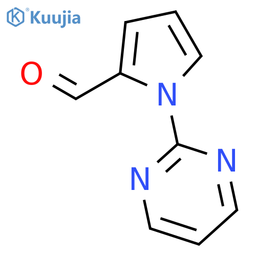 1-(pyrimidin-2-yl)-1H-pyrrole-2-carbaldehyde structure