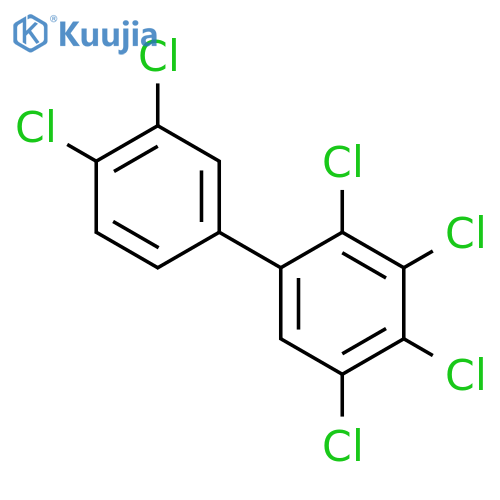 3,4,2',3',4',5'-Hexachlorobiphenyl structure