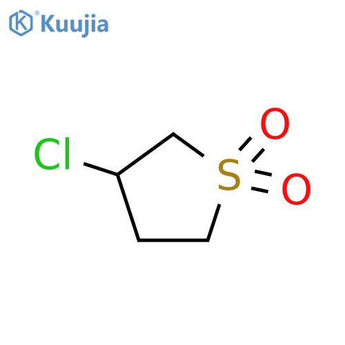 3-chloro-1λ?-thiolane-1,1-dione structure