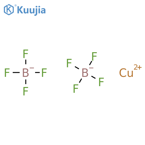 Copper(II) Tetrafluoroborate structure