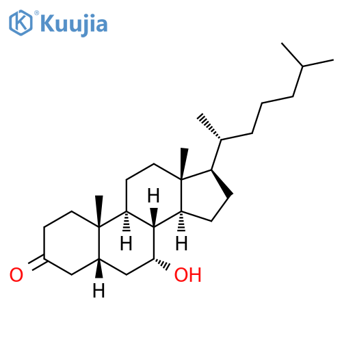 7α-Hydroxy-5β-cholestan-3-one structure