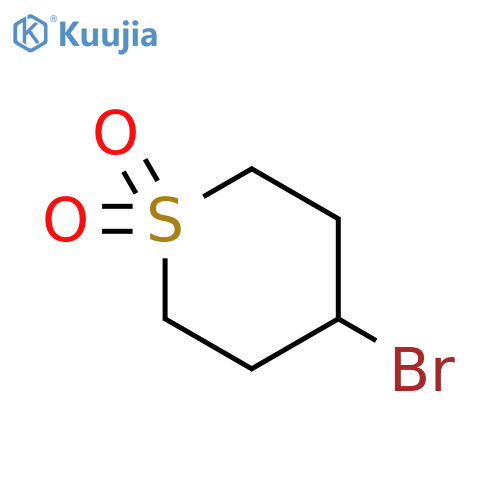 4-bromo-1λ?-thiane-1,1-dione structure