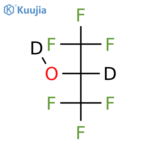 1,1,1,3,3,3-Hexafluoro-2-propanol-d2 structure