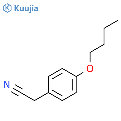 4-butoxyphenylacetonitrile structure