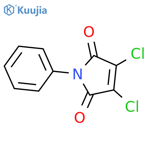 3,4-Dichloro-1-phenyl-1H-pyrrole-2,5-dione structure