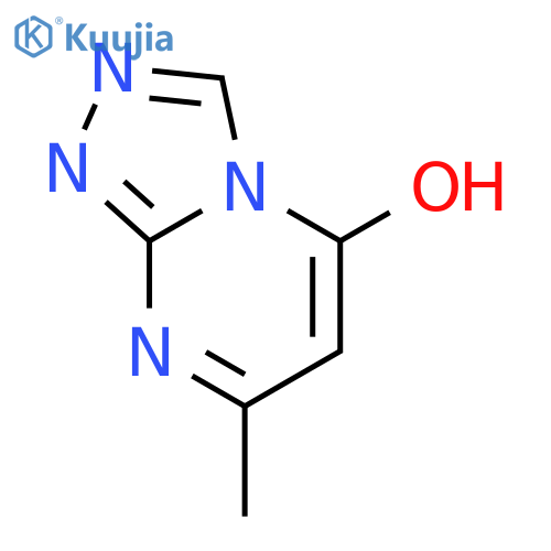 5-Methyl-7-hydroxy-1,2,4-triazolo1,5-apyrimidine structure