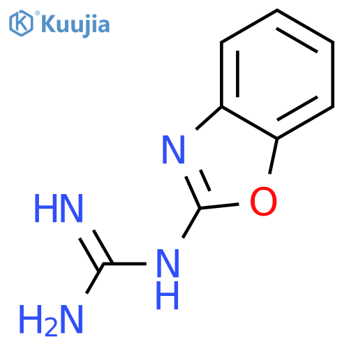 N-(1,3-benzoxazol-2-yl)guanidine structure