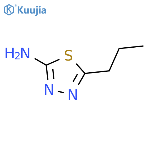 5-Propyl-1,3,4-thiadiazol-2-amine structure