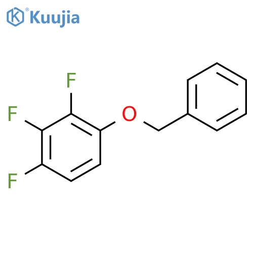 Benzene, 1,2,3-trifluoro-4-(phenylmethoxy)- structure