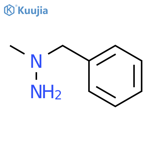 1-Benzyl-1-methylhydrazine structure