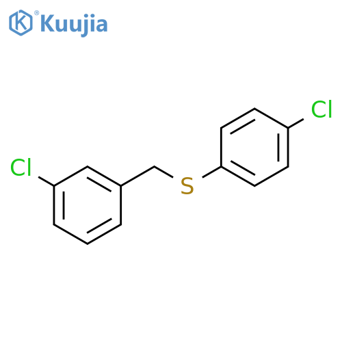 (3-CHLOROBENZYL)(4-CHLOROPHENYL)SULFANE structure