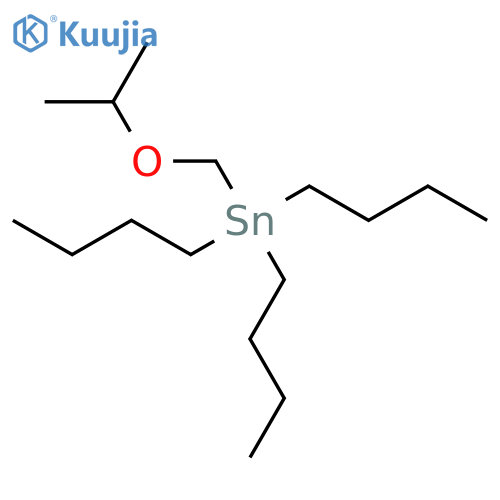 Stannane, tributyl[(1-methylethoxy)methyl]- structure