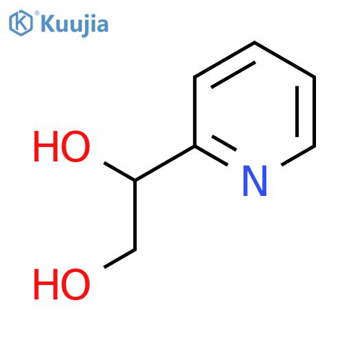 1-(pyridin-2-yl)ethane-1,2-diol structure