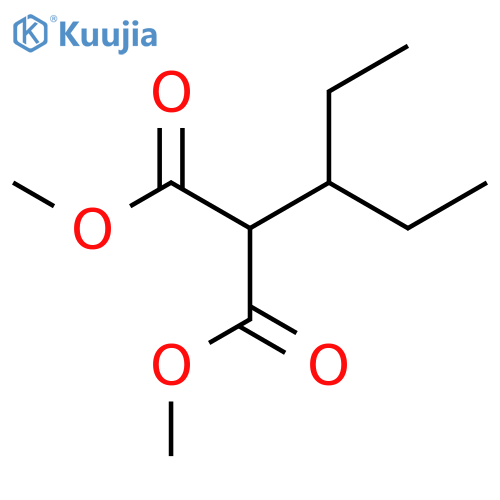 Dimethyl (1-ethylpropyl)malonate structure