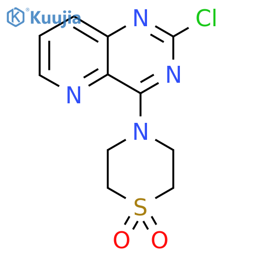 2-Chloro-4-(1,1-dioxothiomorpholino)pyrido[3,2-d]pyrimidine structure