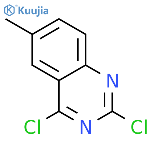 2,4-dichloro-6-methyl-quinazoline structure